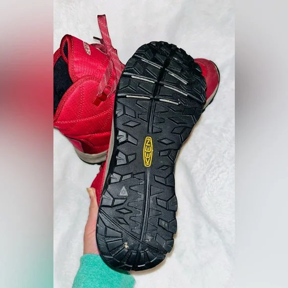 KEEN Terradora Waterproof Ankle Snow  Boots sz 7.5 - Picture 8 of 9